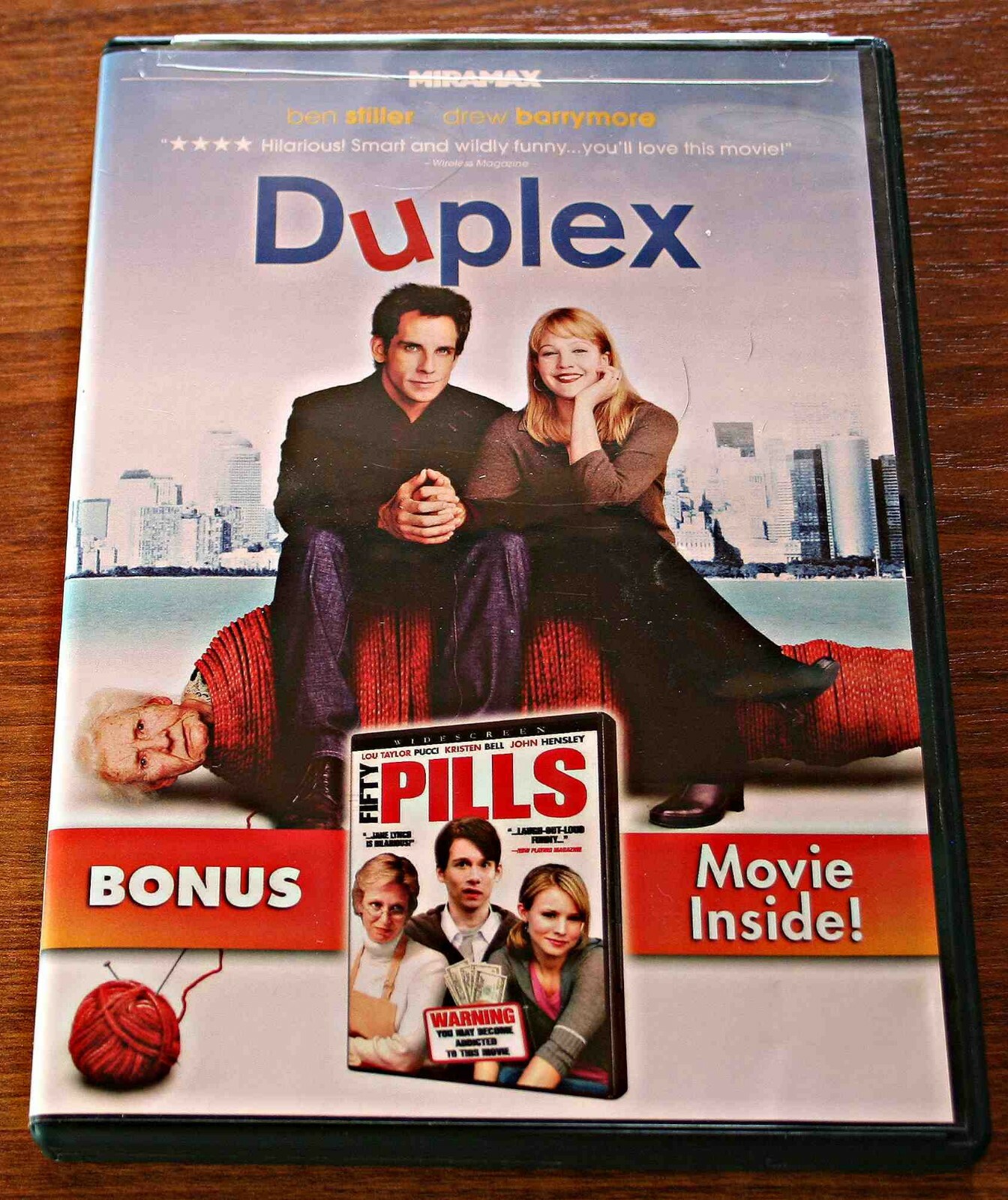 Duplex, 2003 & Bonus: Fifty Pills (DVD, 2011) Drew Barrymore