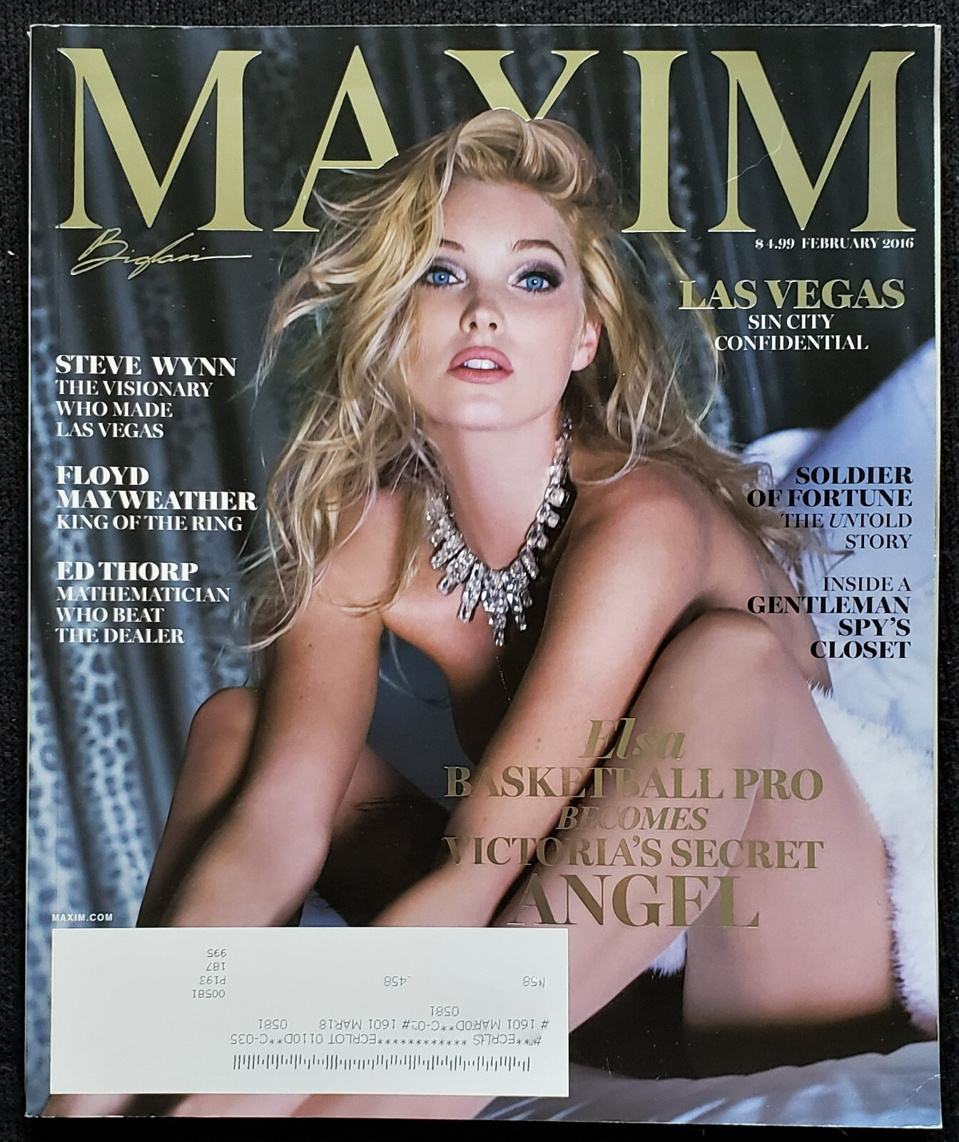 その他 Maxim feb 2016 Elsa Hosk Maxim – February 2016 – Alsa Hosk Victoria's Secret Angel | eBay