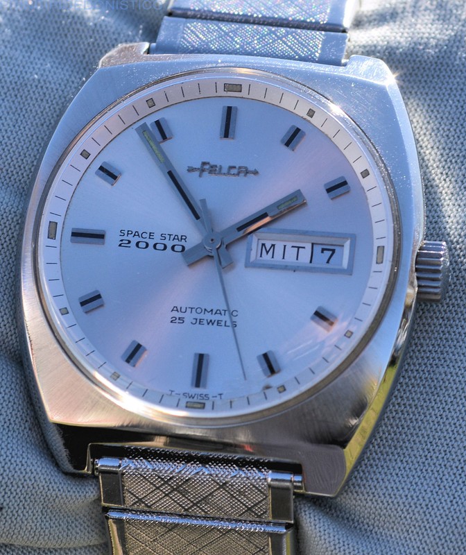 Armbanduhr Felca Daydate Space Star 2000 Automatisch 1969 In Excellent Zustand