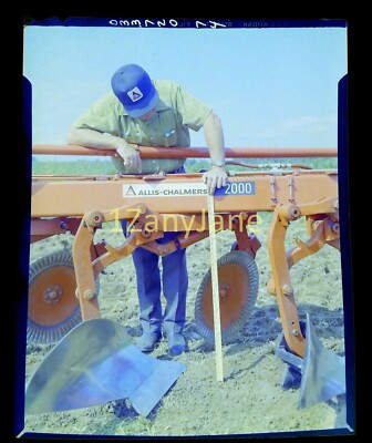 AC0147 Allis Chalmers FARMING MEDIA ARCHIVES 4x5 Transparency A-C 2000 DISKER