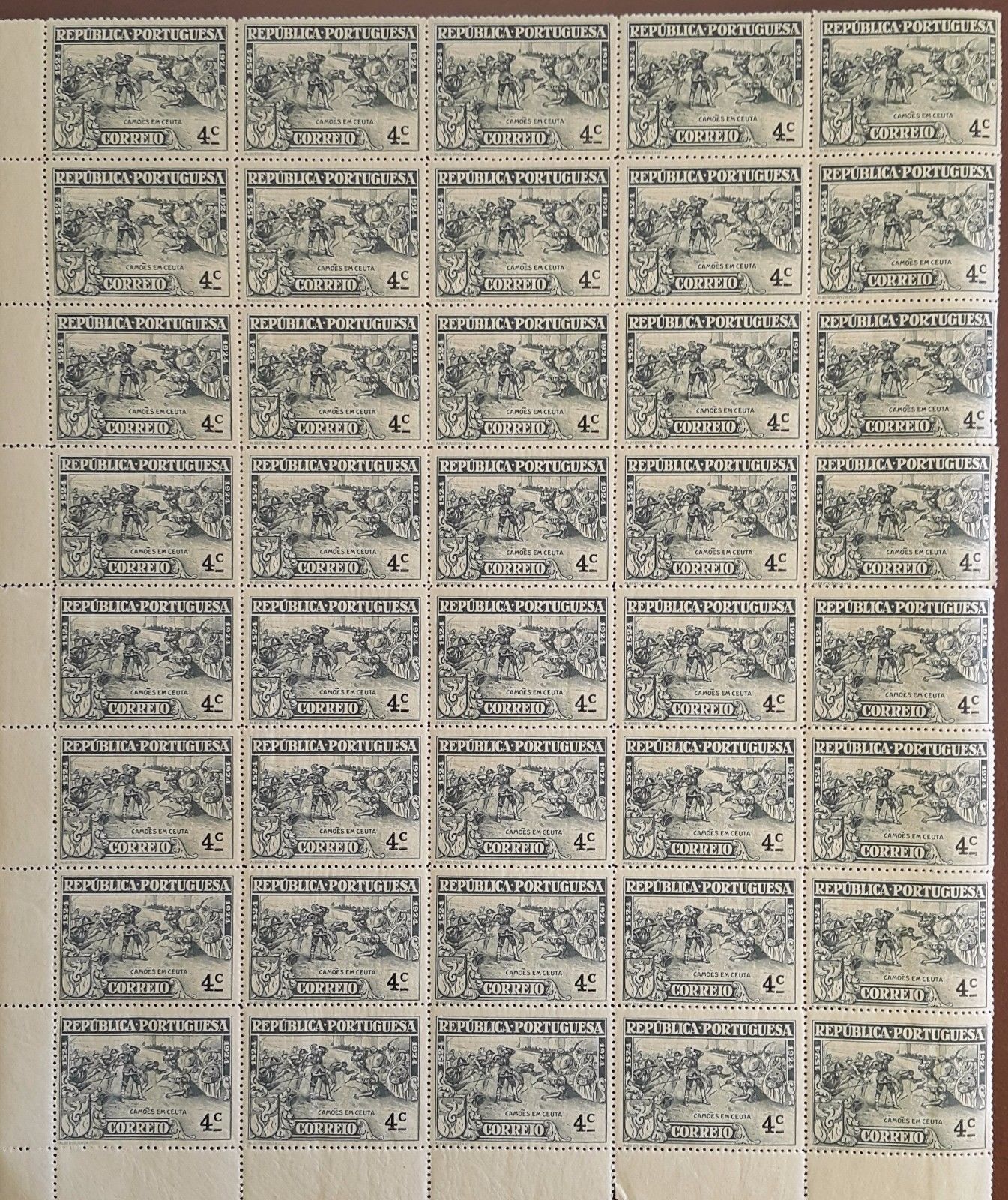Portuguese Stamp Blocks