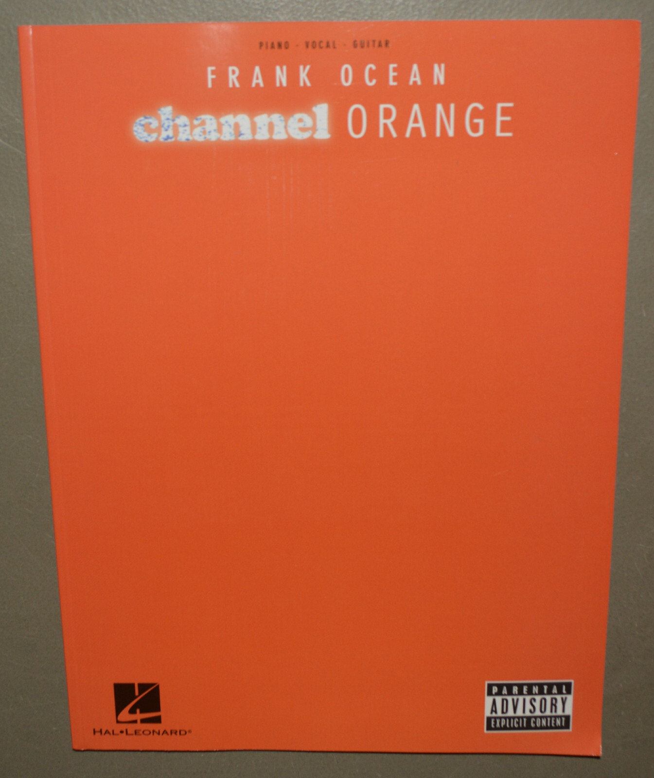 Sheet music - Frank Ocean - Channel Orange - Hal Leonard