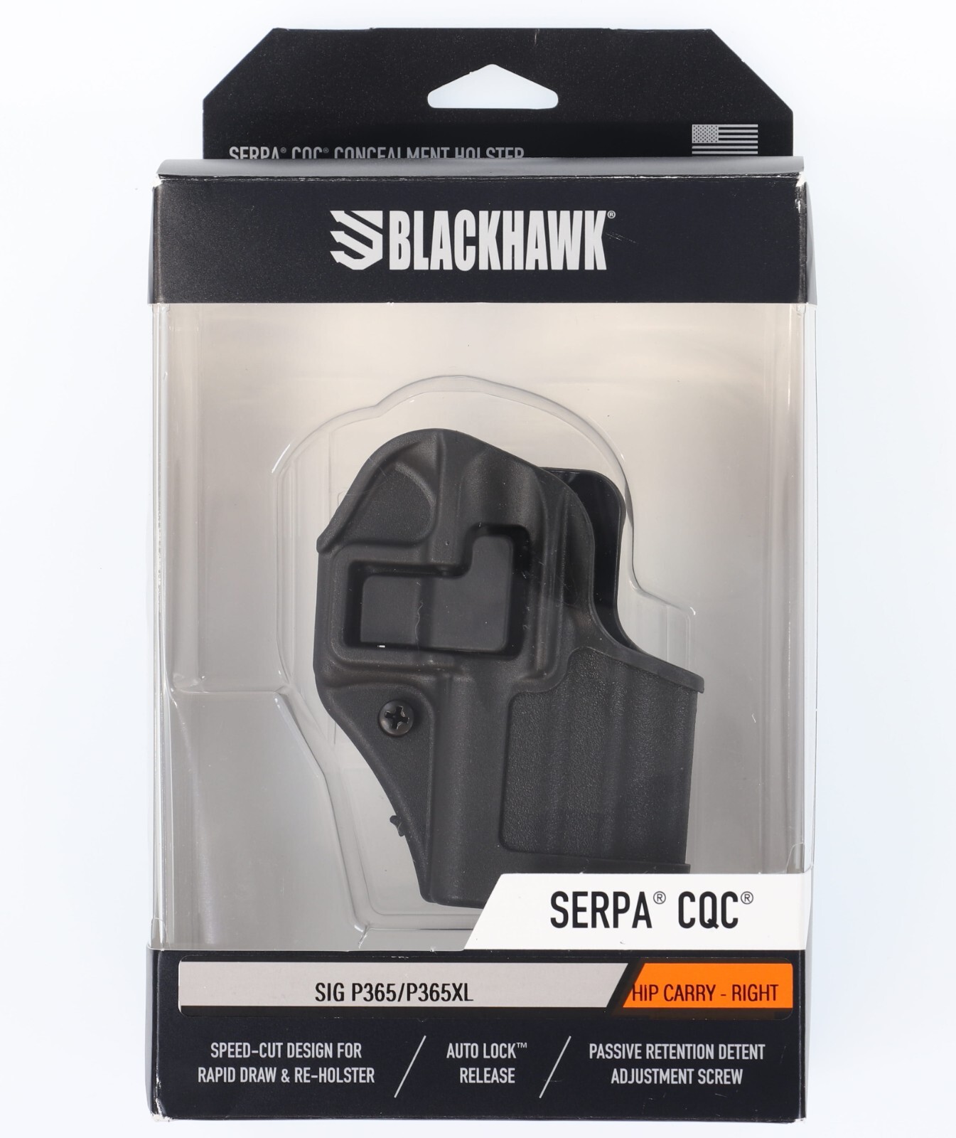 ショッピングセール 9625 ブラックホーク SERPA 430950BK 【公式通販】