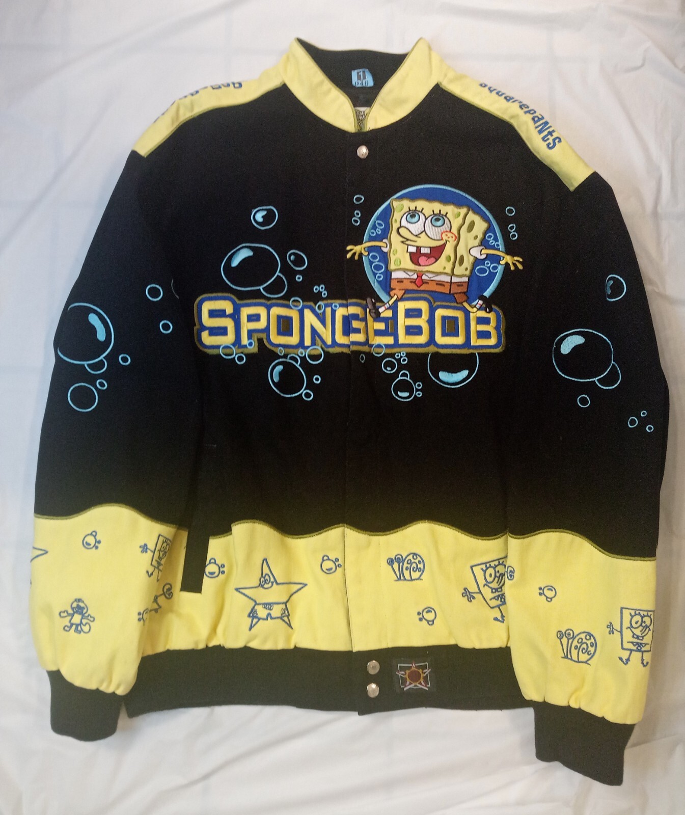 ジャケット・アウター SpongeBob Jeff Hamilton Racing Jacket 30218798_59252377_600.jpg