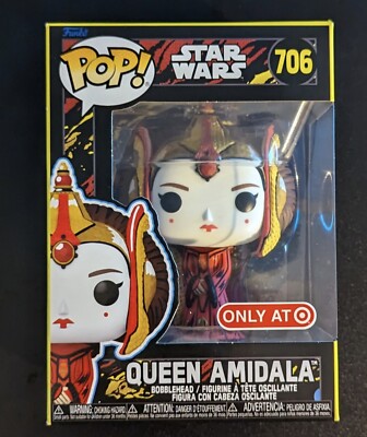 Funko Pop! Queen Amidala #706 - Star Wars Phantom Menace - Target Exclusive  NIB