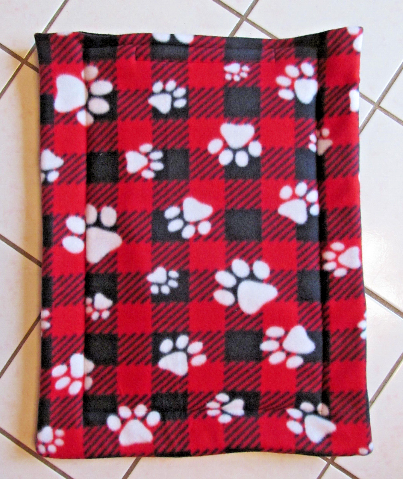 Large Refillable Fleece Cat Kitty Catnip Pad Mat Toy Organic Cat Nip Handmade