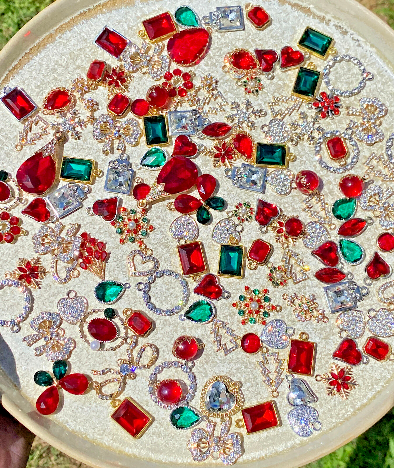 CHRISTMAS CHARM MIX Charms Findings Components Crafter DESTASH