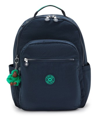kipling Back To School Seoul Backpack L Rucksack Rucksack Blue Green Bl Neu