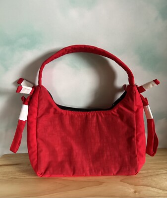 Baggu Sandy Liang Mini Bow Bag in Candy Apple NWT - AUTHENTIC from Baggu