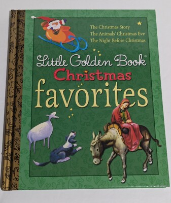 Little Golden Book Christmas Favorites - Child's Holiday Stories - The Nativity 