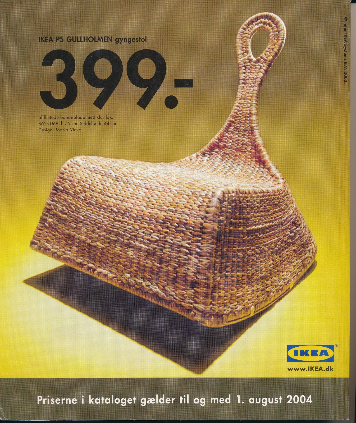 IKEA 2004 DENMARK Catalog - Like New - 366 pages - In Danish - DELIVERED