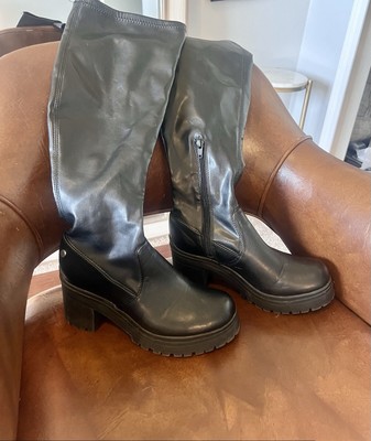 Madden NYC black chunky boots size 7
