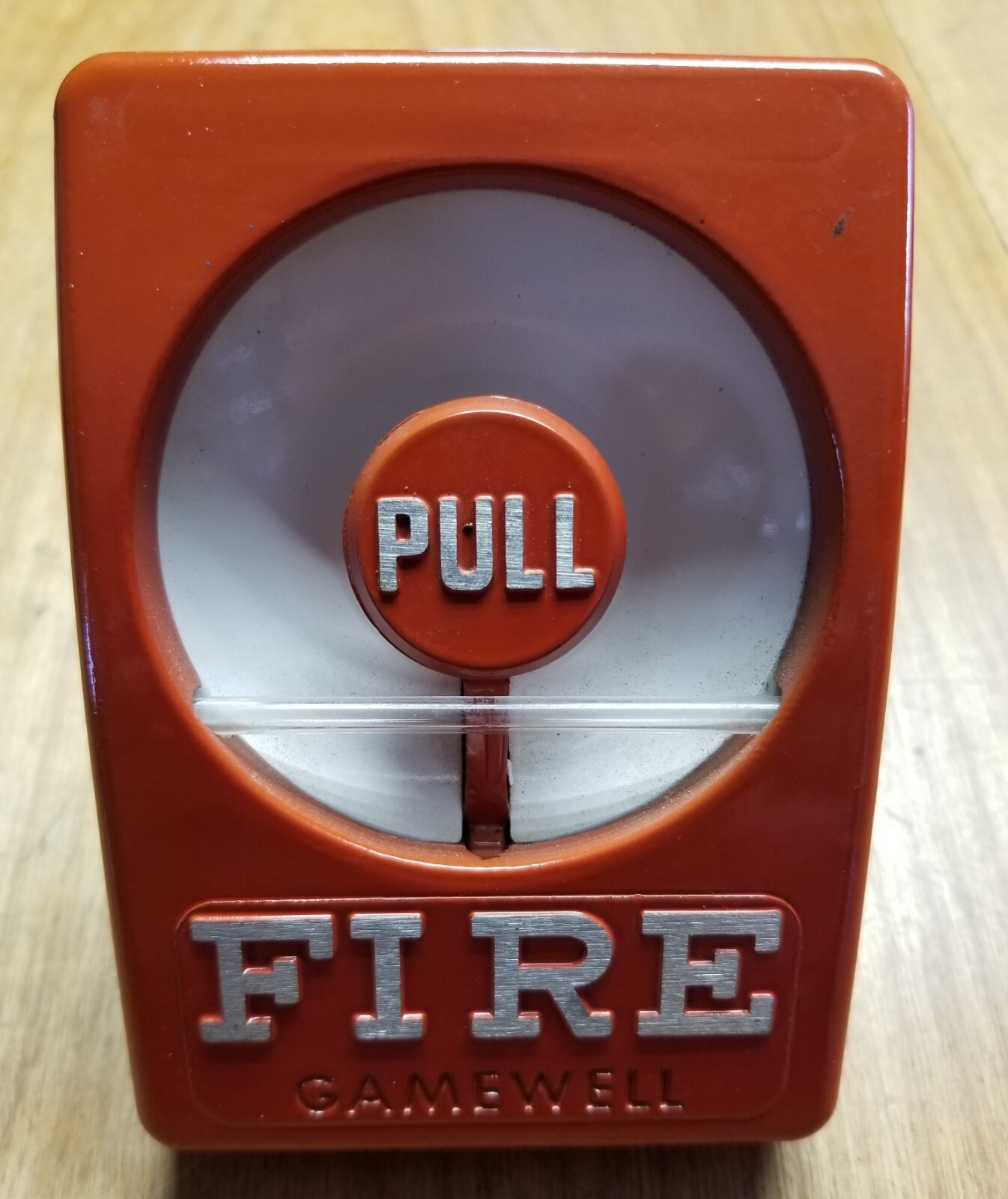 Vintage GAMEWELL Fire Alarm Pull Stations M4623 with original glass rod