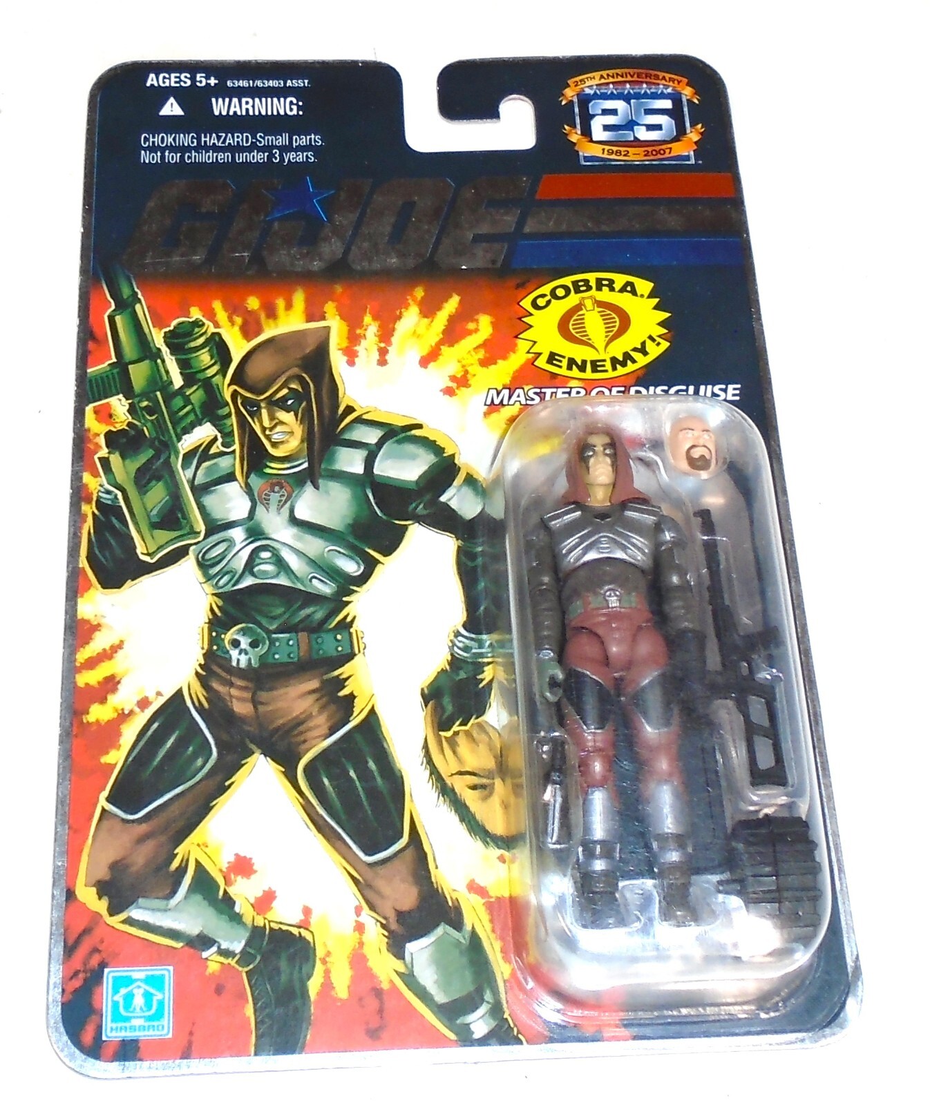 G.I. Joe Classic Collection フィギュア MIP MOC ACTION FIGURE G.I. Joe 2007 25th Anniversary FOIL