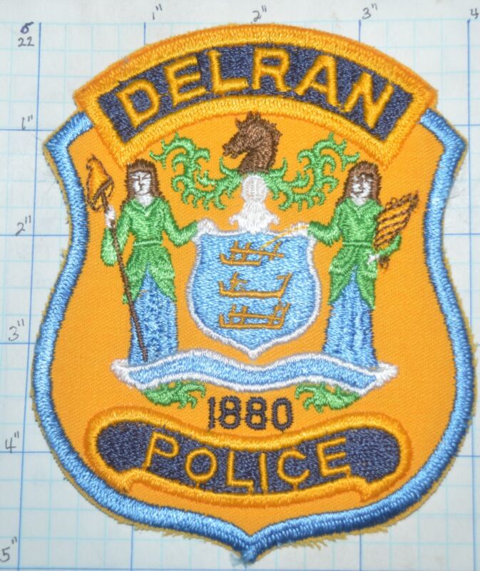 NEW JERSEY, DELRAN POLICE DEPT VINTAGE PATCH