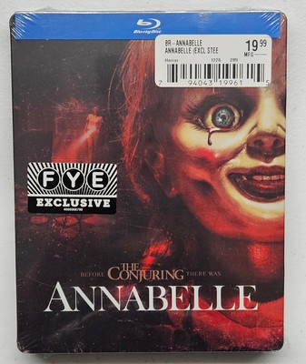 Anabelle Sealed Blu Ray Steelbook Limited Edition FYE Exclusive The Conjuring