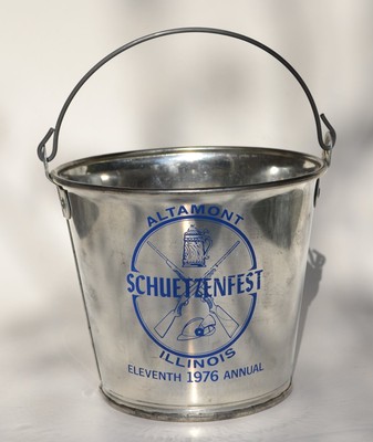 Altamont Illinois 1976 Schuetzenfest 11th Annual Souvenir Ice Bucket, H. Behrens