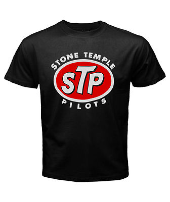Clothing, Shoes & Accessories T-Shirts Stone Temple Pilots Smoke Logo Men's Long Sleeve Black T-Shirt Size S to 3XL