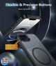 FNTCASE for iPhone 16e Phone Case: iPhone 16E 2025 Magnetic Matte Military Grade Drop Protection Phone Cover | Slim Anti-Slip Durable Shockproof Cases