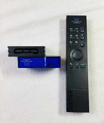 DVD Remote Controller for PlayStation 2 by Saitek, Tested, incl. Manual