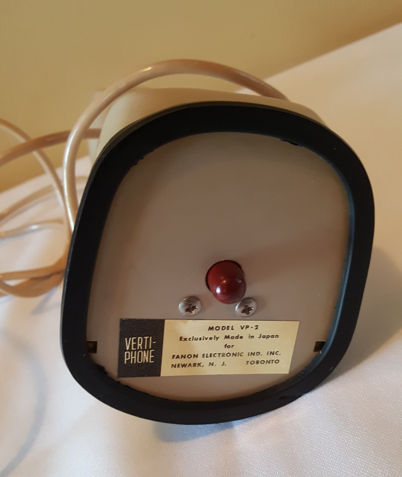 Vintage FANON ELECTRONICS Verti Phone Model VP-2 RARE