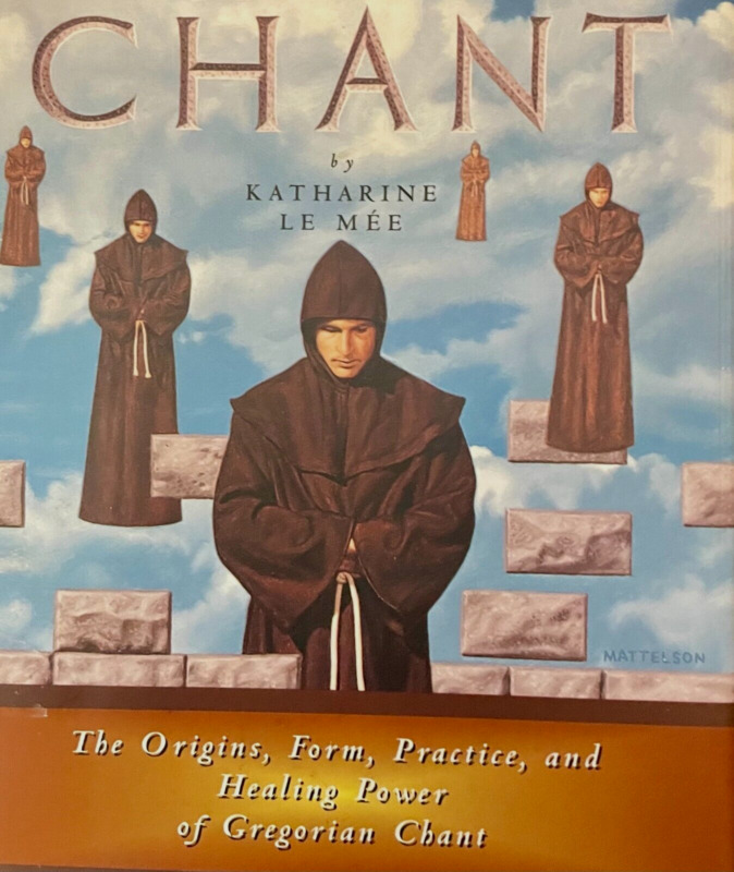 Gregorian Chant Book-origins-form-practice-healing-new-1st Edition-hardback-dj