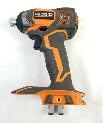 Ridgid R86034 X4 18V Lithium Ion 1750 LBS Torque 1/4 Inch Hex Shank Impact Drive