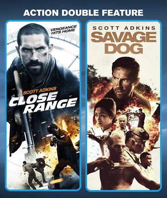 Close Range + Savage Dog (Scott Adkins Double Feature) (Blu-ray) Scott Adkins