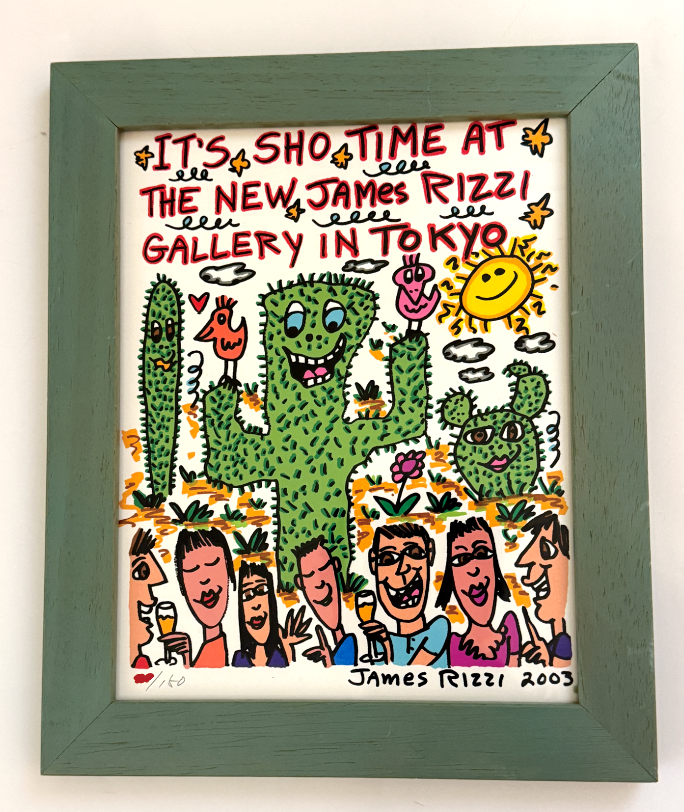james rizzi ジェームス リジィ vintage ポスター ED150