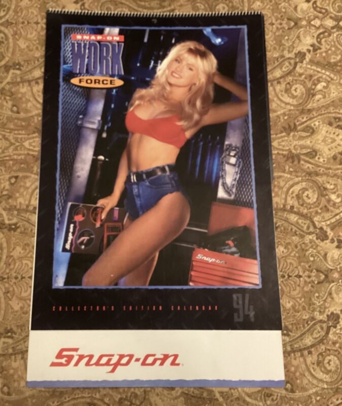 Snap-On Tools Calendar Girl 1994 Collectors Edition USA Vintage