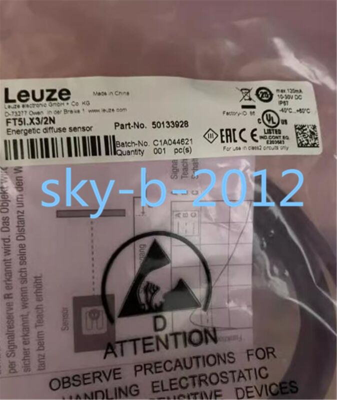 1 pcs NEW IN BOX LEUZE photoelectric switch FT5I.X3/2N