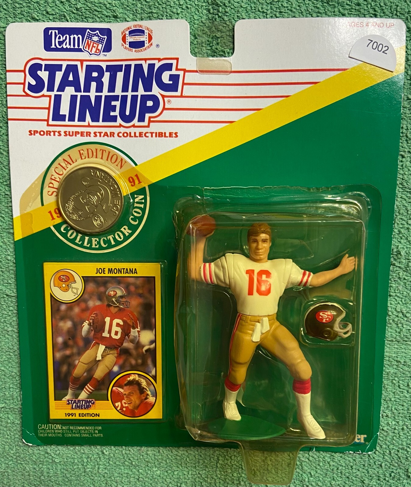 1991 Starting Lineup - JOE MONTANA - SAN FRANCISCO 49ers