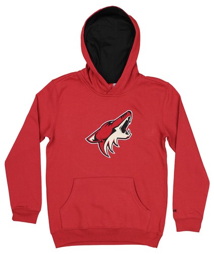 Толстовка Reebok NHL Arizona Coyotes Youth Boys (8–20) альтернативных цветов во всю длину на молнии