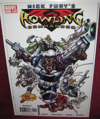 NICK FURY'S HOWLING COMMANDOS #1 MARVEL COMIC 2005 VG