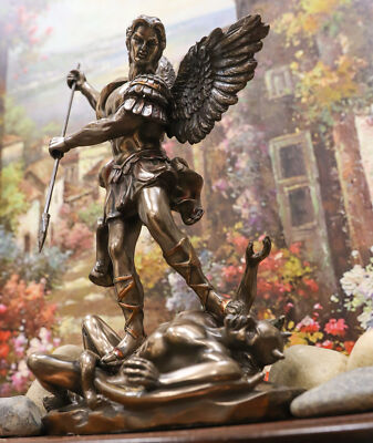 Statues Figures St Michael Archangel Vatican
