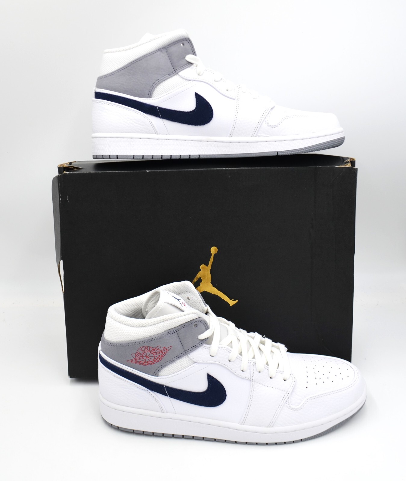 NEW AIR JORDAN 1 MID MEN'S SHOES SIZE 12 