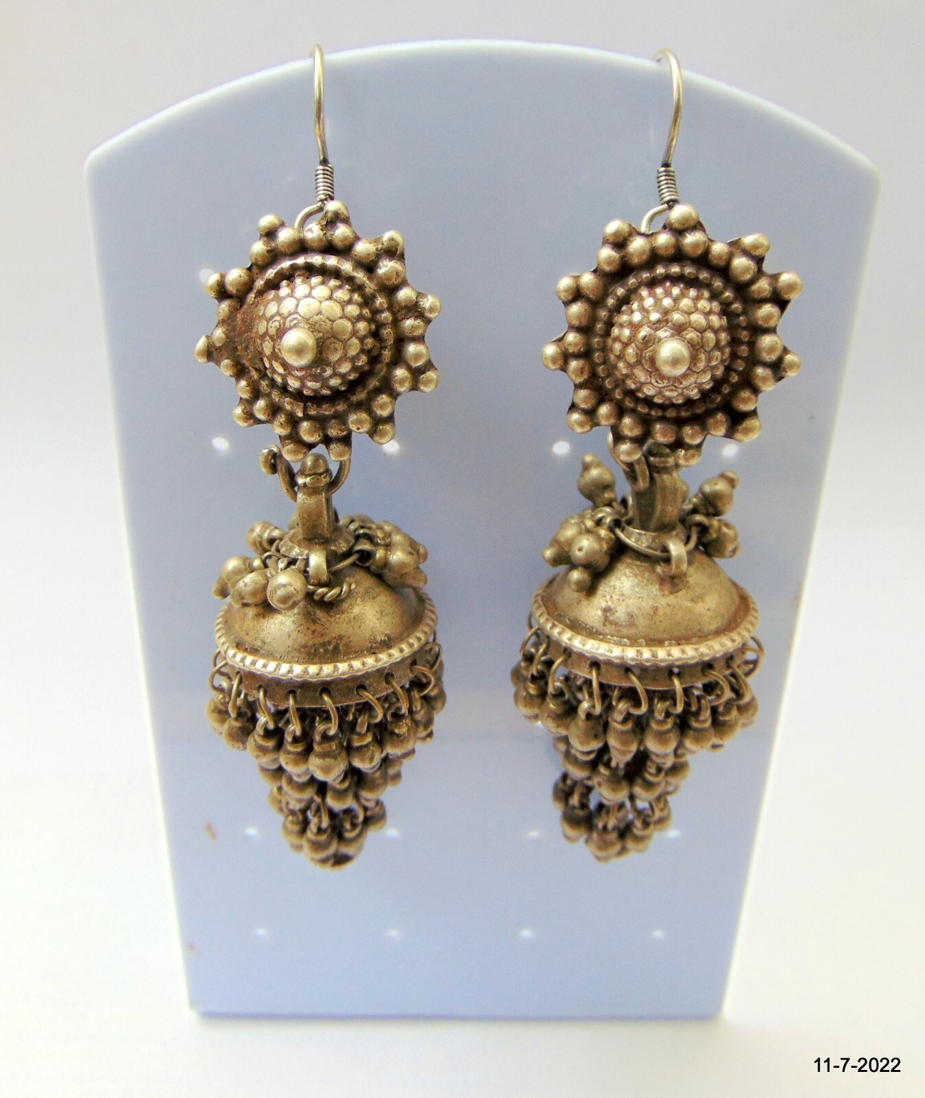 アクセサリー antique vintage old gold silver indian Vintage Antique Tribal Old Silver Gold Vermeil Gold Gilded