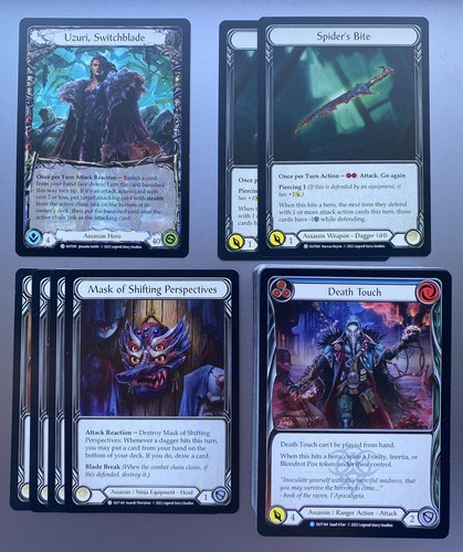 Flesh and Blood TCG: Assassin Uzuri, Switchblade 60-Card CC