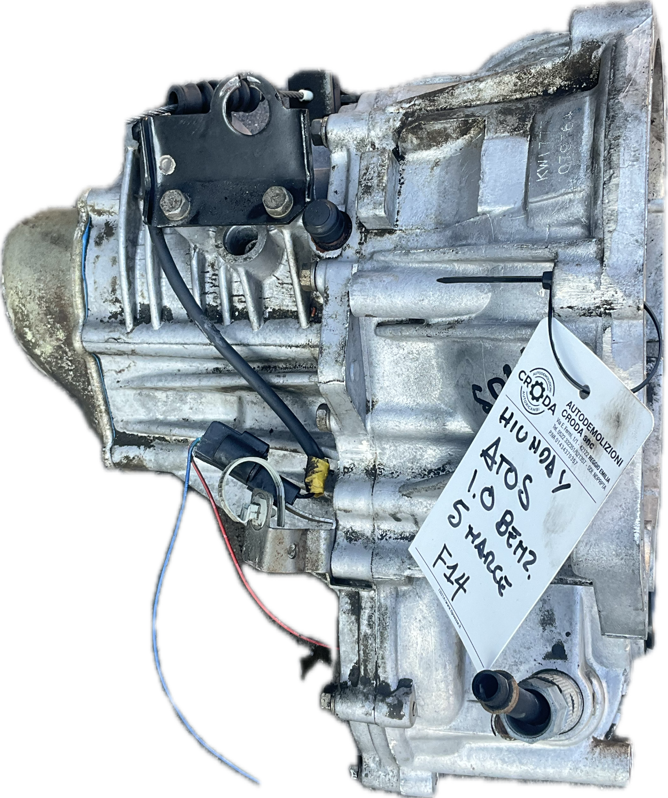 Cambio manuale per modello HYUNDAI ATOS 1.0 benzina 5 marce ricambio usato