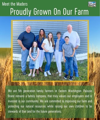 Palouse Brand Hard Red Spring Wheat Berries | Bulk | 25 LBS