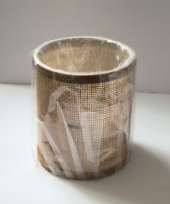 Lasalle Bristol RV Motorhome Interior Barrel Lamp Shade Burlap 410110009035RT