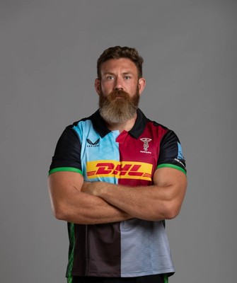 Mens Castore Harlequins 2022-2023 Rugby Union pro home Shirt Size 2XL
