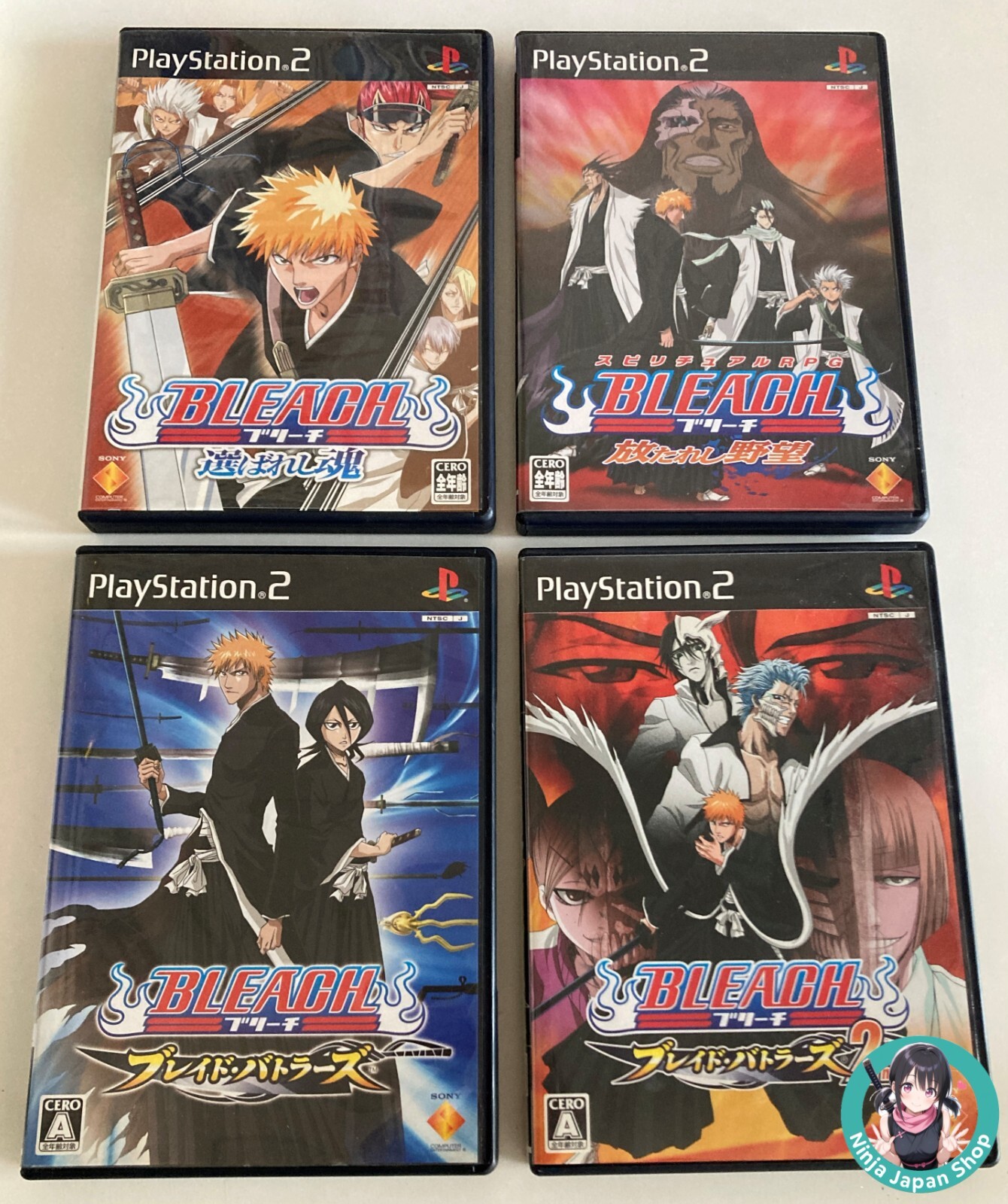 Bleach Blade Battlers Action Battle Japanese Video Game