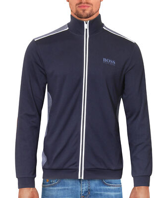Hugo Boss Men's Tracksuit Jacket Zip-Up Dark Blue | eBay