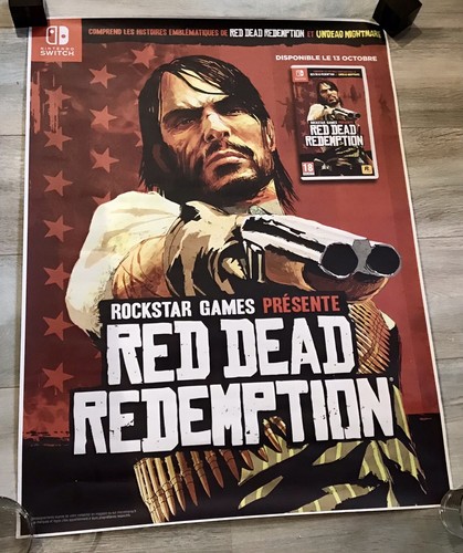 Red Dead Redemption 2 PlayStation Vintage Promo Store