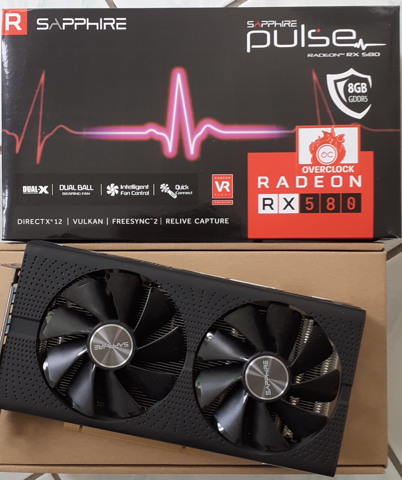 SAPPHIRE Pulse Radeon RX 580 **8GB** GDDR5 Graphics Card | eBay SAPPHIRE Pulse Radeon RX 580 **8GB** GDDR5 Graphics Card | eBay
