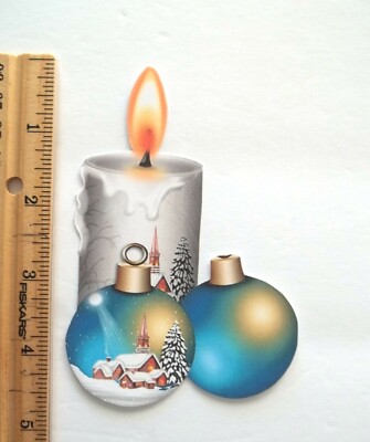 3D UPick Christmas Winter Boy Girl Baby Angel Scrapbook Card Embellishment