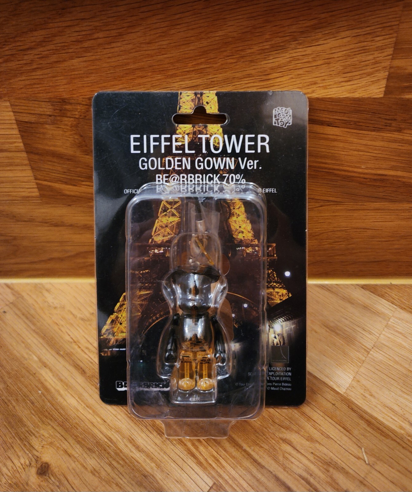 BE@RBRICK EIFFEL TOWER GOLDEN GOWN 1000％
