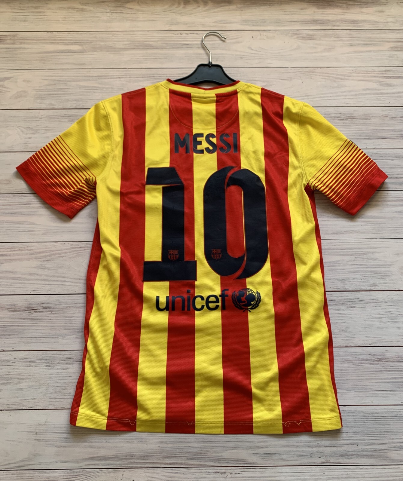 FC Barcelona 2013-2014 Away football soccer shirt jersey