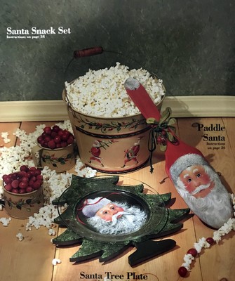 Collection of Santas Tole Painting instruction pattern acrylic Ginger Edwards